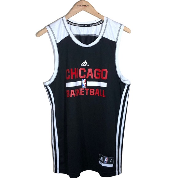 adidas Shirts Chicago Basketball Nba Adidas Jersey Poshmark